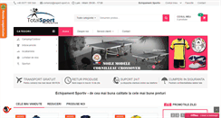 Desktop Screenshot of expert-sport.ro