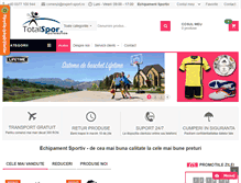 Tablet Screenshot of expert-sport.ro
